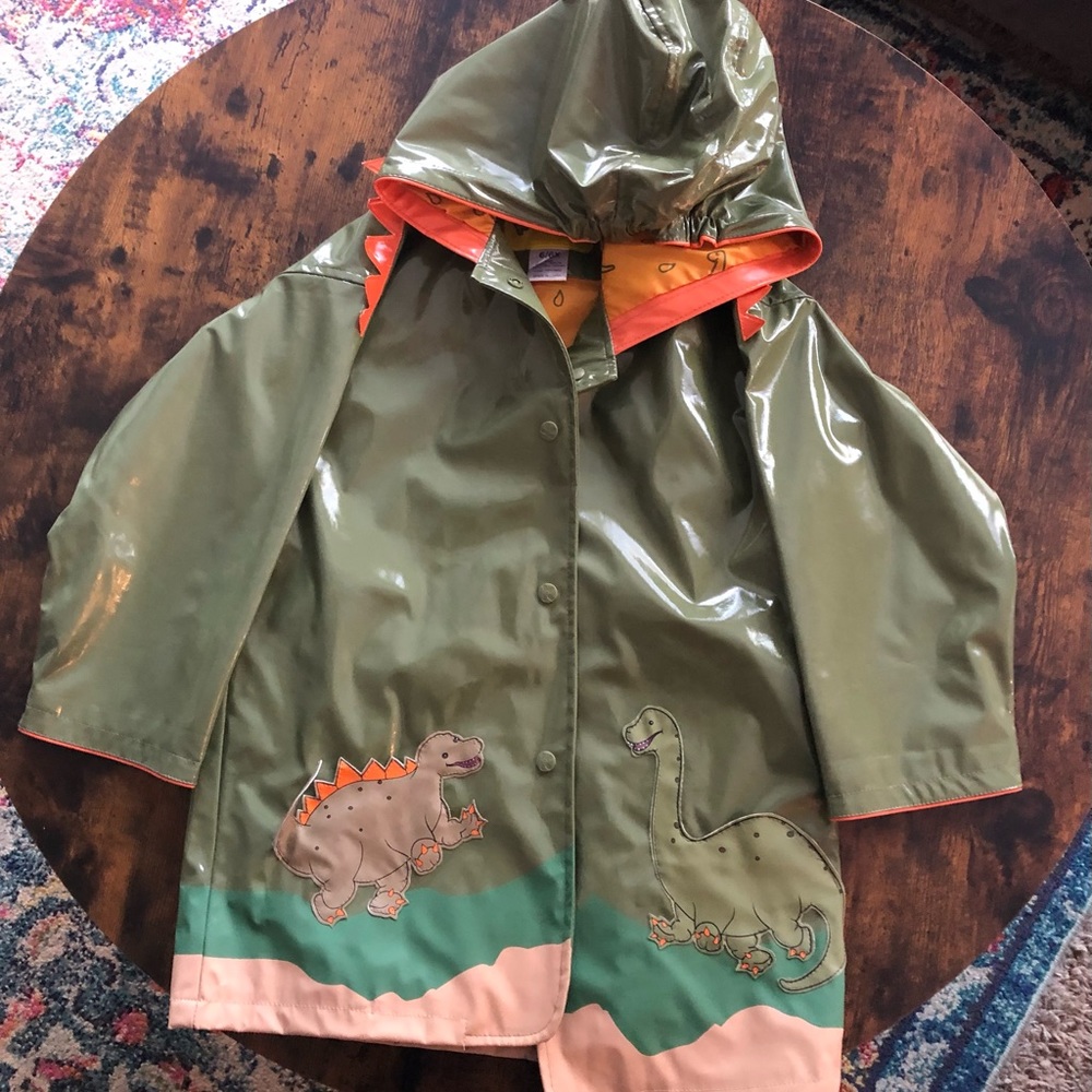 Kidorable Dino Rain Jacket